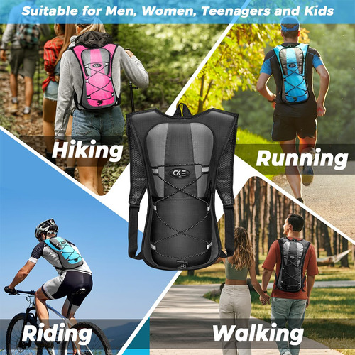 Mochila De Hidratación 2 L Para Correr Y Senderismo