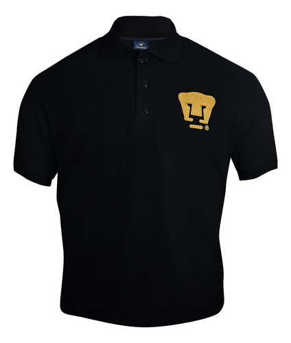 Playera Polo Pumas Unam Manga Corta Hombre Logo Pumas