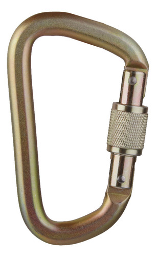 40kn Clip Mosquetón Bloqueo De Tornillo For Acampada