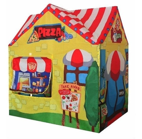 Casa Casita Carpa Infantil De Juegos Pizzeria Mundo Manias