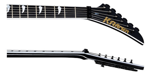 Guitarra Kramer Sm-1 Figured Cor Black Denim Perimeter Orientação Da Mão Destro