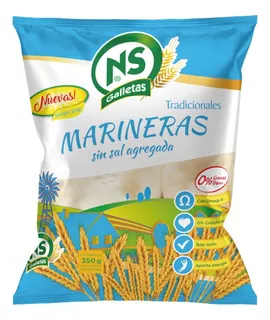 Oferta! Galletas Marineras Ns Sin Sal 350g 0% Grasa Omega 9