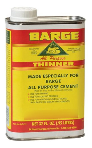 Cemento Multiusos Barge, Neutro, 32 Oz - Envase Variado