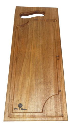 Tabla Para Carne De Madera Nativa Mediana