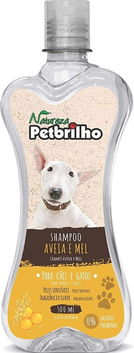 Imagen 1 de 3 de Shampoo De Avena Y Miel Para Perros O Gatos 500 Ml Baño