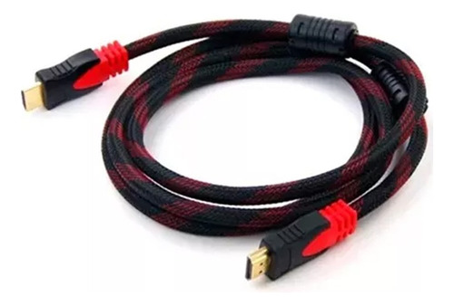 Cable Hdmi 2 Metros Mts Full Hd Blindado Y Enmallado