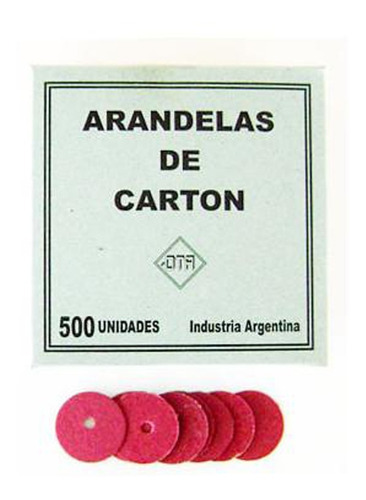 Arandelas De Carton Para Expedientes Caja X 500 Unidades