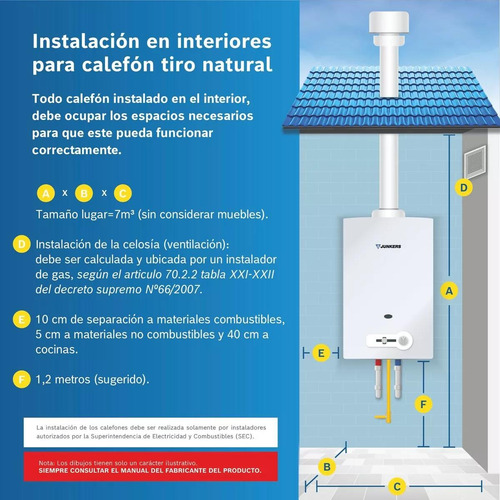 Calefon Junkers Chispero G.n. 11 L. W11-2 P23