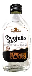 Tequila Cristalino Reposado 100% Don Julio Claro 200ml