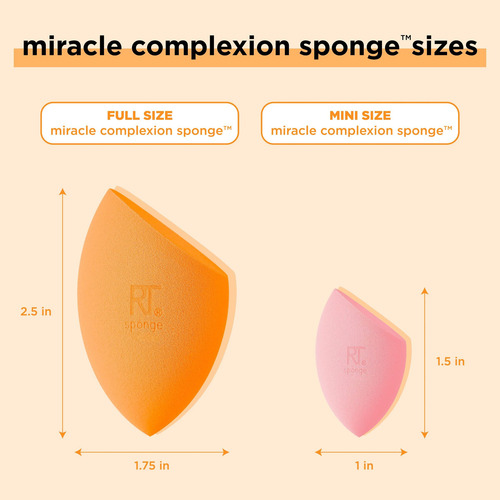 Esponjas Para Mezclar Maquillaje Real Techniques Mini Miracl