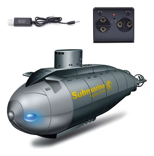Submarino Rc Eléctrico Recargable Para Niños A