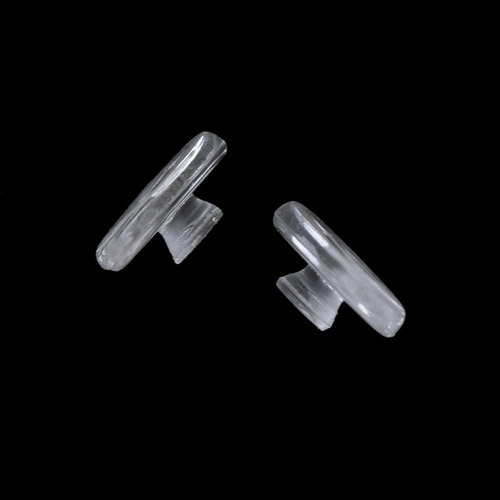 50× Pares Protetores Nariz Ovais Silicone Antipoeira