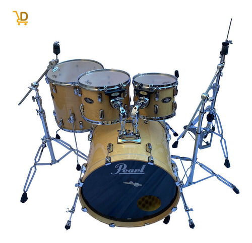 Bateria Pearl Vision Vbl 10/12/16/22 Completa- 12x Sem Juros (Usado)