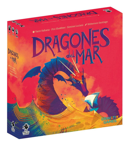 Juego De Mesa - Dragones Del Mar - Aldea Juegos