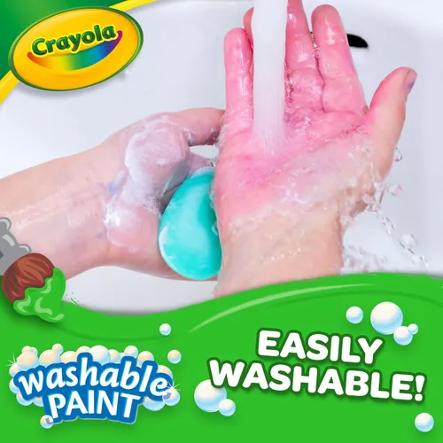Pintura Lavable Crayola, Pintura Morada, Útiles Para El Aula