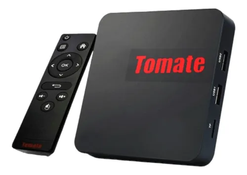 comprar Smart Tv Box Tomate Transforma Sua Tv Em Smart Anatel Preto