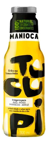 Tucupi Amarelo 300ml 100% Natural Sem Glúten E Vegano