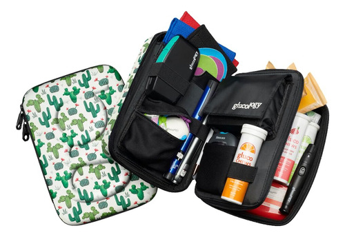 Glucology Diabetic Travel Case - Organizer For Blood Sugar .