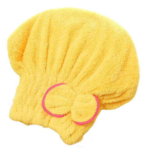 6 Unidades Gorro De Toalla Microfibra Para Secar El Cabello