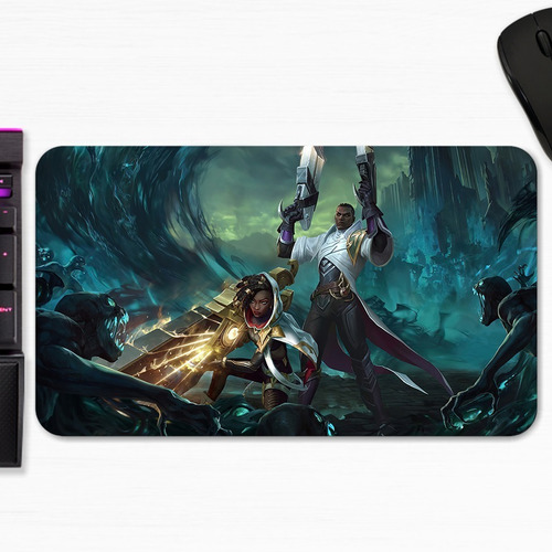 Mouse Pad Senna Lucian League Of Legends Wild Rift Gamer M