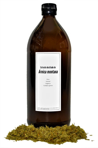 Extracto De Árnica 500 Ml 100% Puro Y Natural