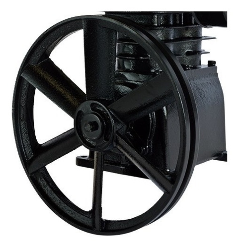 Compresor Lubricado Evans 1e 17pcm Para Motor Hasta 5hp Color Negro