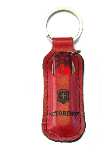 Funda Estuche Victorinox Para Modelos Classic Y Similares Color Rojo