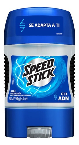 Desodorante Antitranspirante Men Speed Stick Adn En Gel 85 G Fragancia Aloe vera