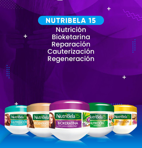 Crema De Cabello Nutribela Hidratacion Profunda