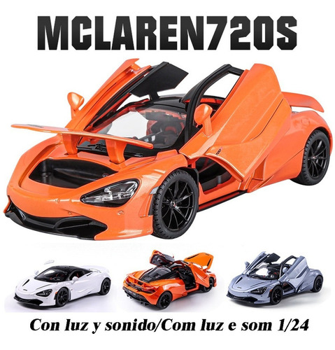 Rápidos Y Furiosos Mclaren 720s Miniatura Metal Supercoches