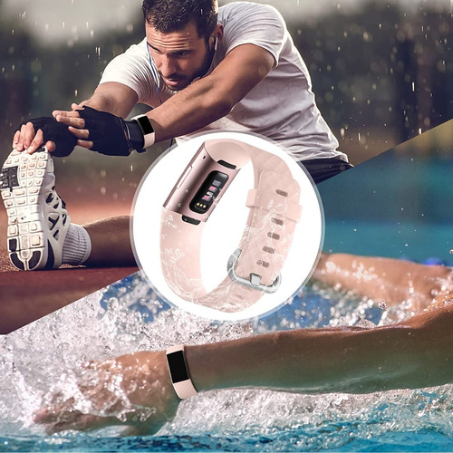 Imagen 3 de 9 de 3 Mallas De Reloj Fitbit Charge 3 / 4 Small Pequeño