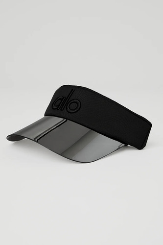 Alo Yoga Gorra Visor Solar - Original Negro Talle Unico Airlift Solar