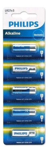 Microbateria Alkaline 27 A Blister 5 Pcs Philips