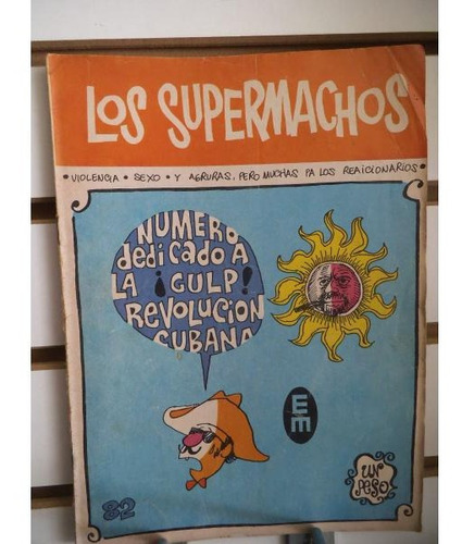 Comic Los Supermachos 82 Editorial Posada Vintage 
