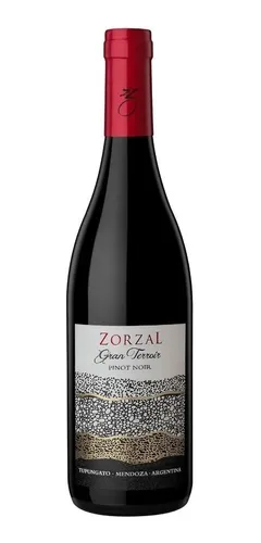 Vino Zorzal Gran Terroir Pinot Noir 750 Ml X12 Unidades
