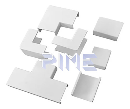 Extremo Para Cablecanal 20x10mm Blanco E-2010-bl Zoloda X10u