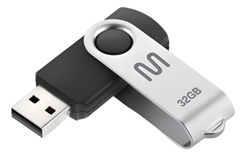 Kit Pen Drive Twist 32gb 20 Unidades Preto Multi - Pd589k Pendrive