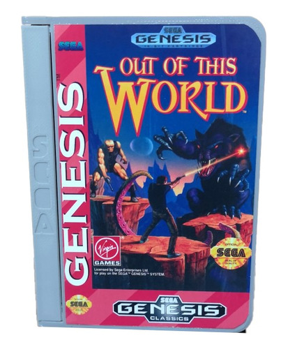 Out Of This World - Another World Repro Con Caja Para Sega G
