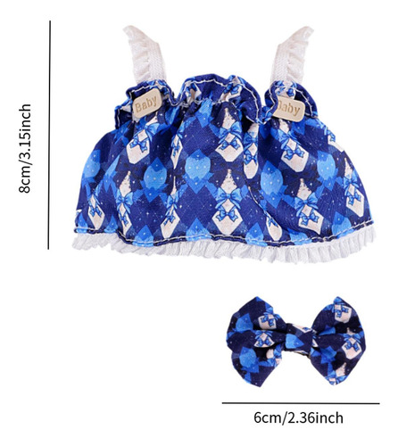 Doll Songsing Skirt Clothing Disfraces De Azul Oscuro