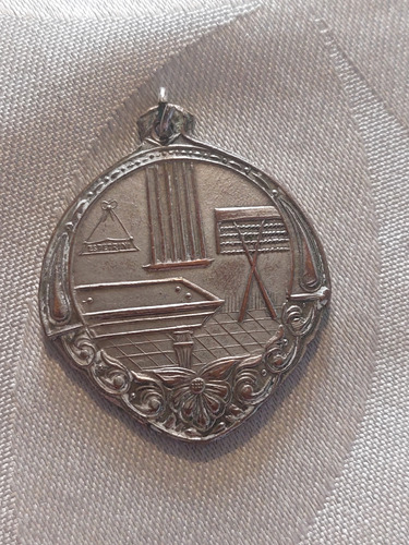 Antigua Medalla Campeonato De Casin . 1ra Categoría, J.c.b 