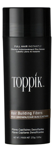 Toppik Fibras Capilares Café Medio 27.5g Polvo Texturizador