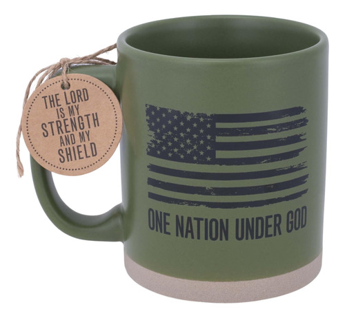 Lighthouse Christian Products One Nation Under God Taza De C