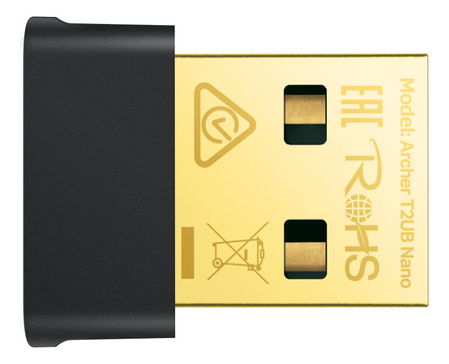 Adaptador Usb Wifi 2.4/5.0ghz-bluetooth 4.2 Archer T2ub Nano