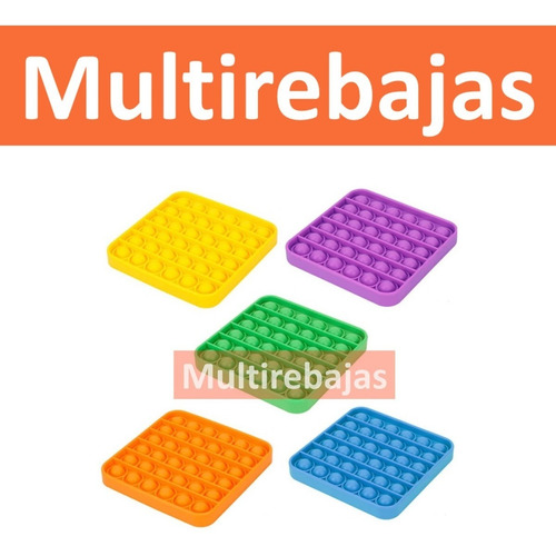 Imagen 2 de 3 de Fidgey Toy Pop It Juguete Antiestrés