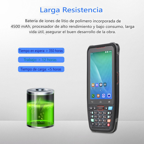 Terminal Pda De Scanner Portátil Para Estoque E Logística