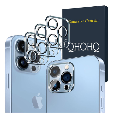 Paquete 3 Lente Camara Vidrio Templado Para iPhone 13 6 PuLG