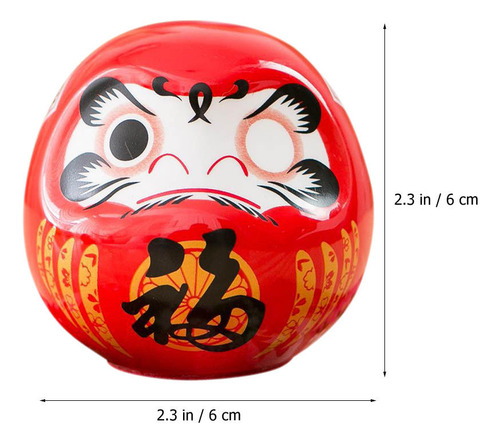 Estatua De Cerámica Daruma Estatua De Cerámica Daruma Estatu