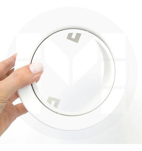 Imagen 4 de 10 de Spot Aplicar Monovolumen Alto Gu10 + Zocalo + Led Ar111