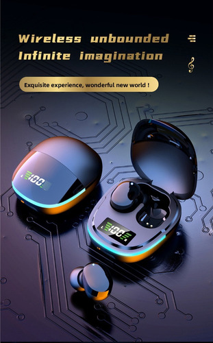 Imagen 5 de 10 de Audífonos Inalámbricos G9s Gamer Bluetooth 5.1 - Con Display