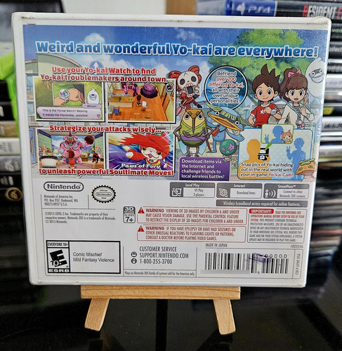 Yo Kai Watch 3ds Nuevo/sellado (Usado)